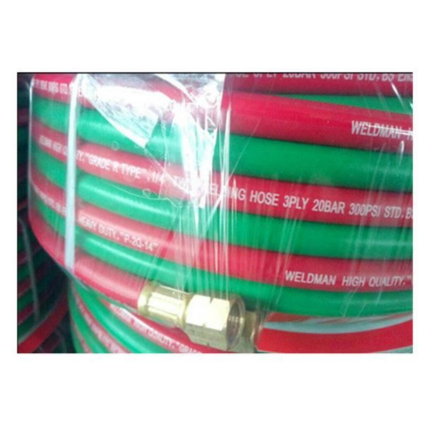 ISO 3821 ID 1/4 Inch Twin Welding Hose Pipe