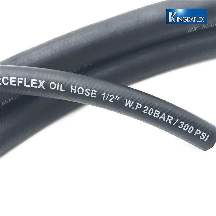 Smooth High Temperature Rubber Oil Hose