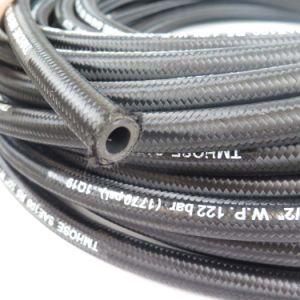 SAE J517 R5 Pressure Flexible Hydraulic Rubber Hose with Connector