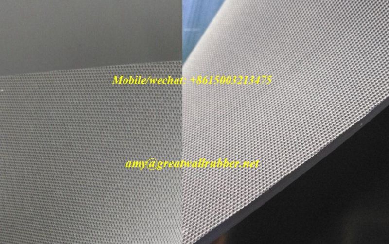 Neoprene NBR SBR Industrial Rubber Sheet with Fabric Finished Surface