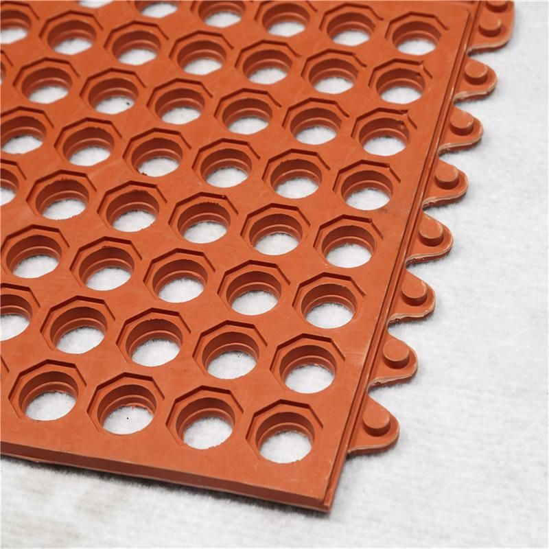 Anti Bacterial Rubber Floor Mat, Kitchen Rubber Mats, Drainage Rubber Mat