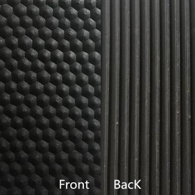 Horse Cow Rubber Mat Hammer Groove Cow Rubber Mat