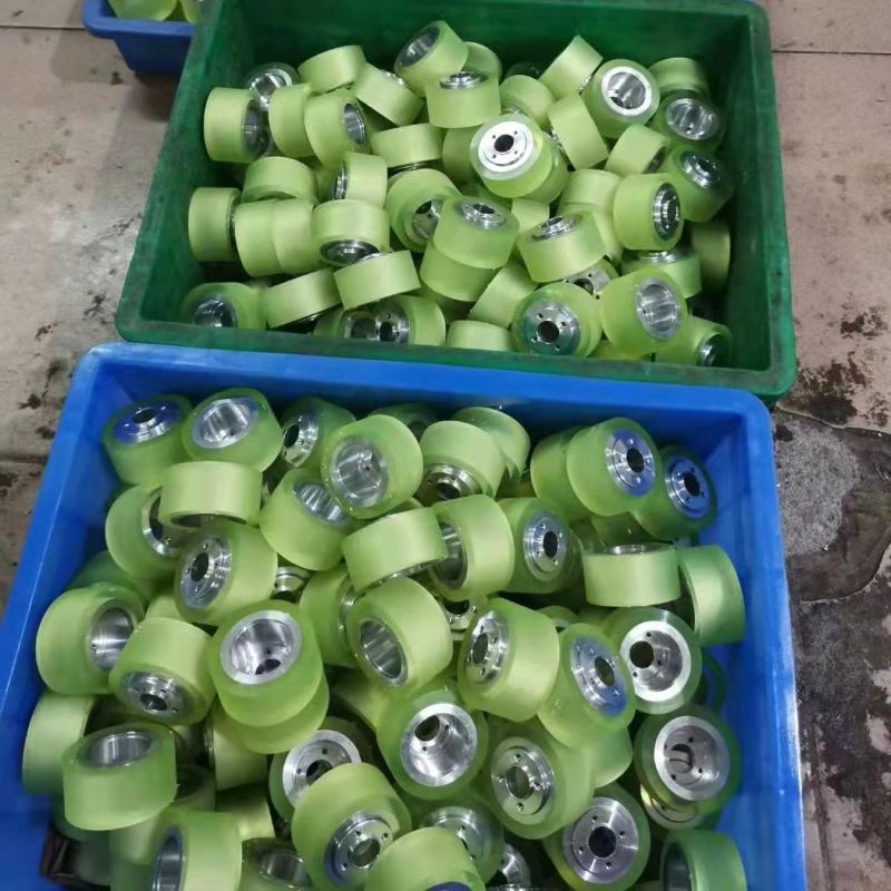 Manufacturers Custom Conveyor Equipment Silicone Roller PU Silicone Conveyor Equipment Roller