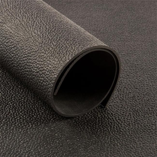 Customized Non-Slip Anti-Slip Industrial Orange Peel Leather Rubber Flooring Rubber Sheet