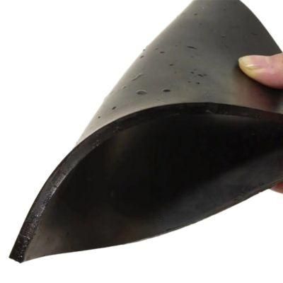OEM Shock Absorbing Black Color Gym Floor Mats/Rubber Sheet Rolls