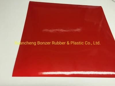 Abrasion Resistant Red Natural Rubber Sheet, NR Rubber Flooring Matting Sheet