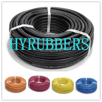 Fiber Braid Flexible Hose Smooth Surface Rubber Water Hose
