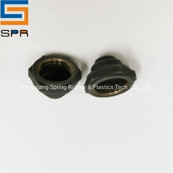 Custom Metal Screw with Rubber Part