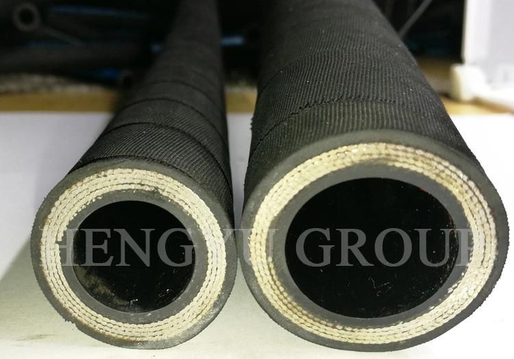 En 856 4sh 1.5 Inch ID 4 Layers Steel Wire High Pressure Rubber Hose