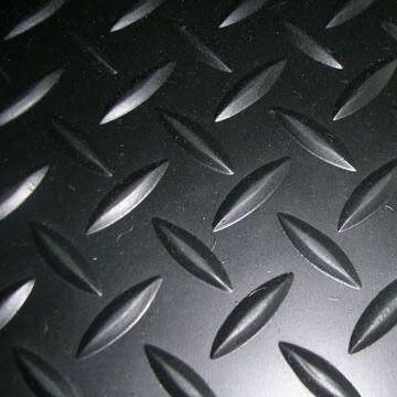 Anti Slip Non Slip Willow Rubber Sheet Diamond Rubber Sheet Floor Mat