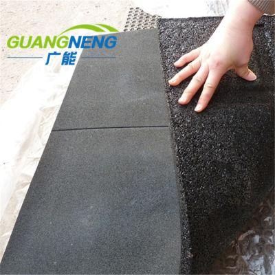 1000*1000mm Indoor Sports Rubber Flooring Mat Tile for Gym