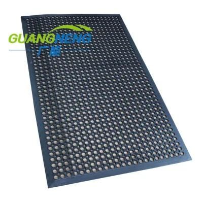 Oil Resistance Drainage Indoor Rubber Flooring