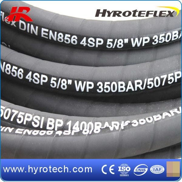 High Pressure Wire Spiral Rubber Hose DIN En856/ SAE 100r12