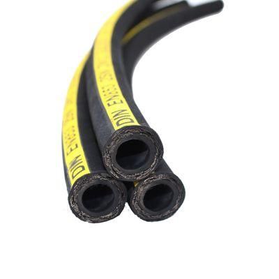 Hydraulic Oil Pipe Rubber Hose Assembly Made in China