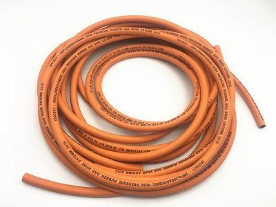 8X15mm Industrial High Pressure Rubber LPG Gas Hose