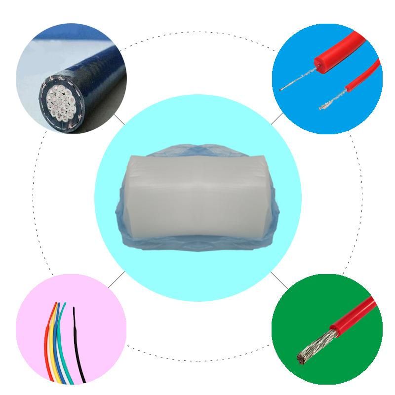 Ls5370nr Htv Silicone Rubber Materials for Extruded Wire Cable Electrical Insulation Cover Layer High-Voltage Cable Tire Ca