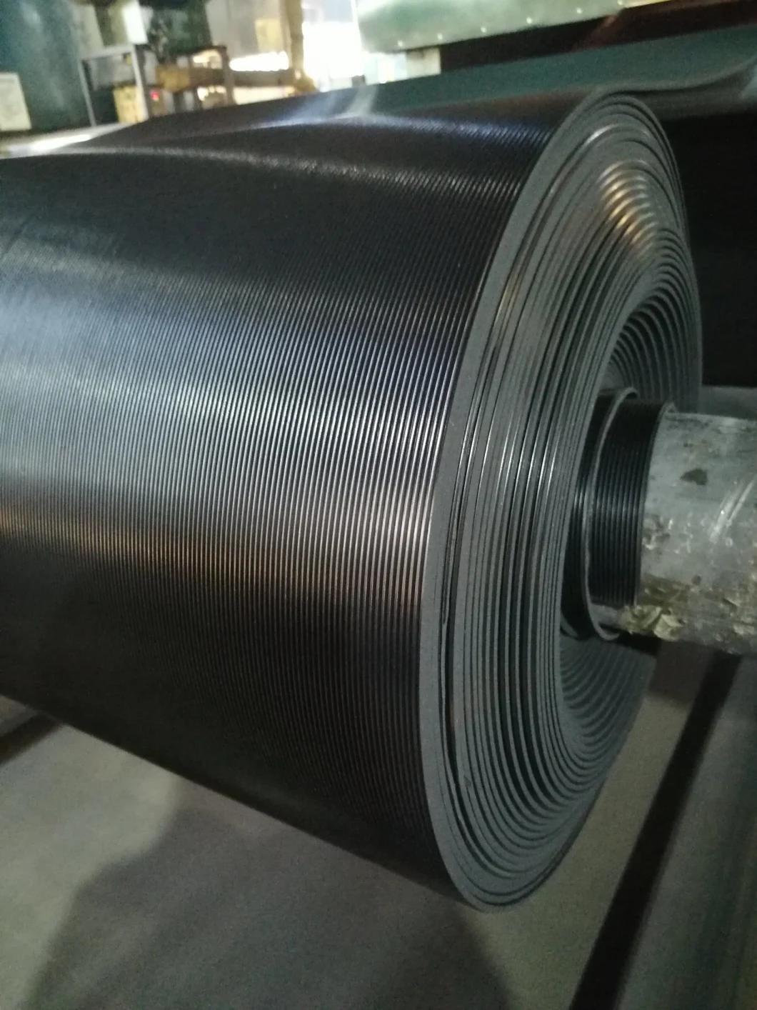 Anti - Slip Black Ribber Rubber Mat Roll for Flooring