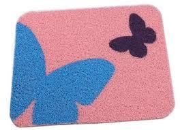 Pet Door Mats, Bath Flooring Rug, Anti-Slip Entrance Fabric PVC Door Mats