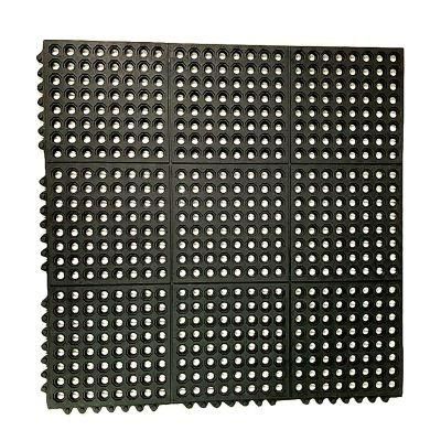 Hollow Drainage Kitchen Honeycomb Workshop Floor Roll Mat with Holes