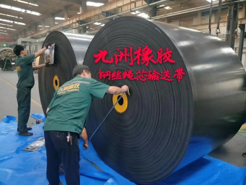 Tear Resistant Steel Cord Rubber Conveyor Belt