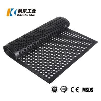 Beveled Rubber Kitchen Hole Non Slip Mat