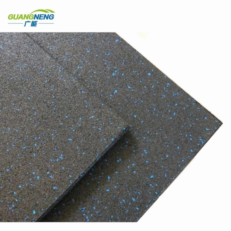 Durable Outdoor Recycled Crossfit Gym Rubber Floor Tiles