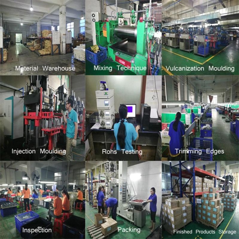 Professional Customized Waterproof Silicone Rubber Bellows OEM Various Silicone Shape