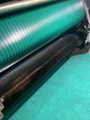 Non Slip 15mm Fine Ribbed Rubber Sheet Flooring Mats