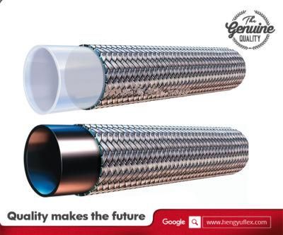 SAE 100 R14 PTFE/Teflon Hose with Ss304/316 Stainless Steel Braid