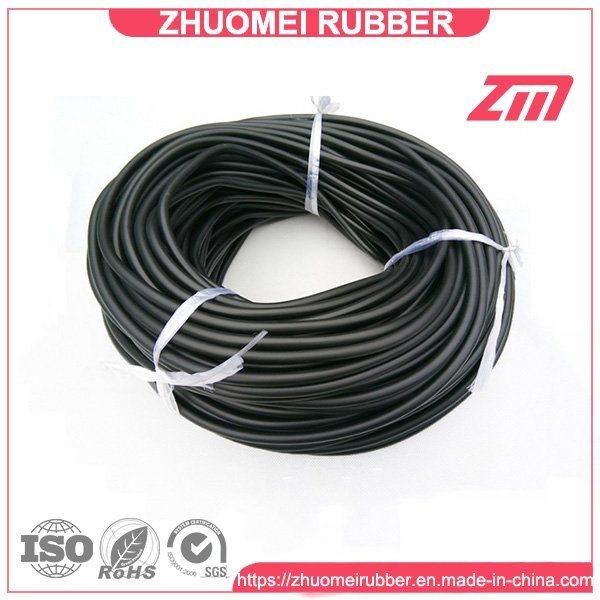 Rubber O-Ring Shape Rubber Seal Black Solid Rubber Cord Thread String