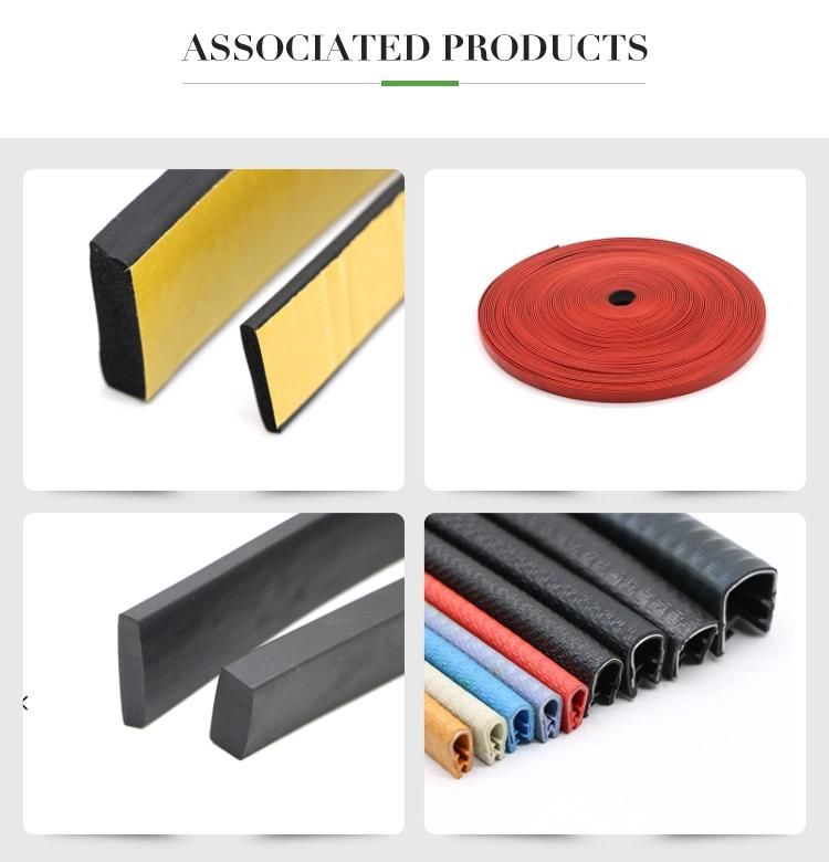 Factory Wholesale Extruded Silicone Rubber Foam Sponge Seal Strip