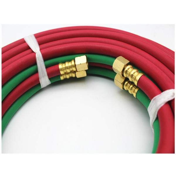 1/4′′x 25FT Oxygen / Acetylene Rubber Gas Twin Welding Hose