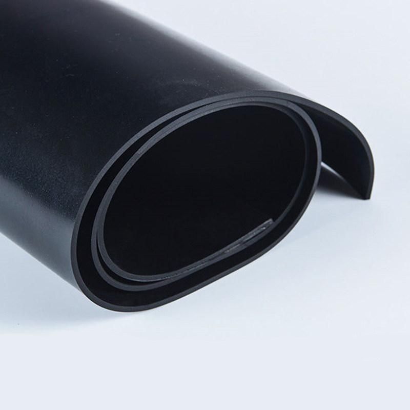 Black OEM 1-2mm Rotocure EPDM Rubber Sheet Waterproof Oil Resistance