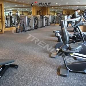 EPDM Gym Rubber Floor Rubber Flooring with Excellent Resilience