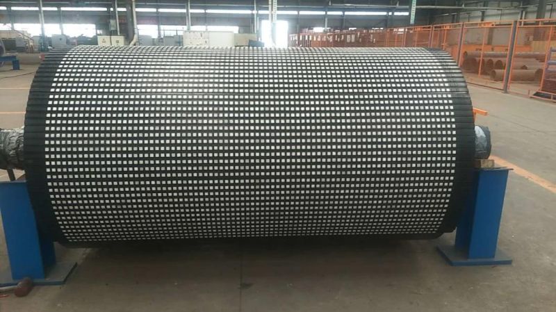 Conveyor Drum Lagging Rubber and Ceramic Lining