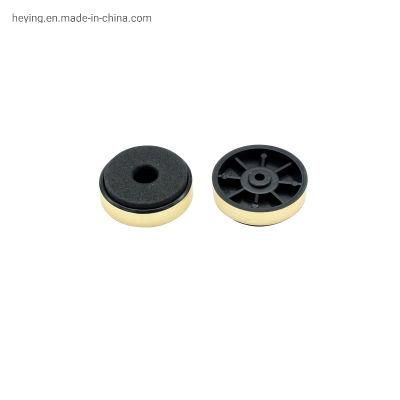 ABS Mat Injection Molding Foot Pad Gold Bright Strip Rubber Sheet Pad for Furniture Audio Equipment