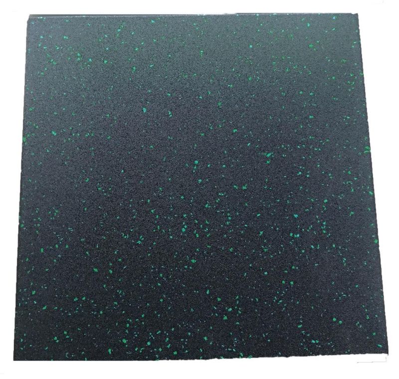 Popular Factory Anti-Slip Shock Absorption EPDM Gym Rubber Flooring Mat