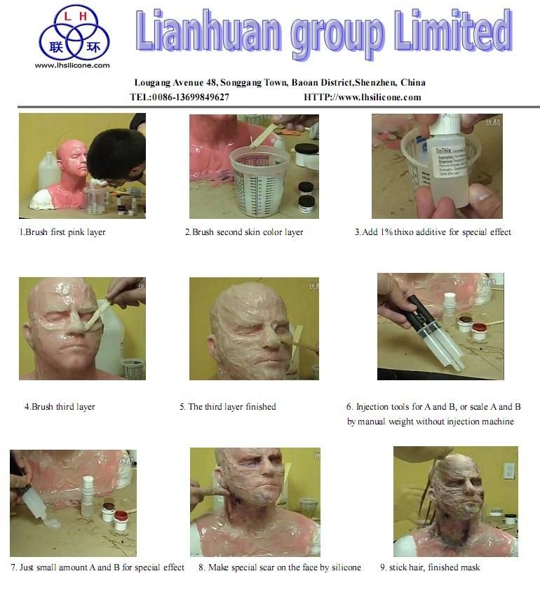 Platinum Cured Lifecasting Silicone Flexible,