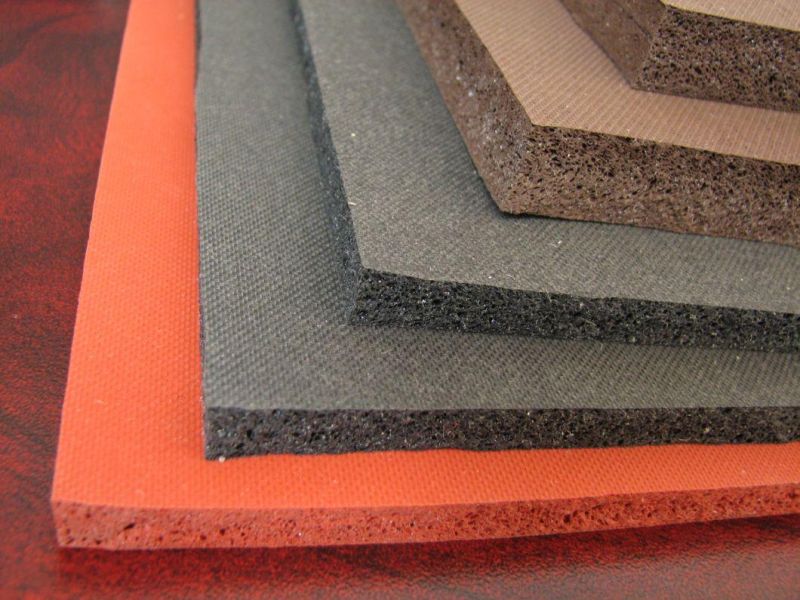 Silicone Foam Rubber Sheet, Silicone Sponge Rubber Sheet for Ironing Table (3A1002)