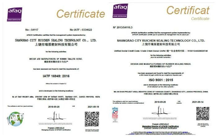 Customized Acm Rubber Cap Seal