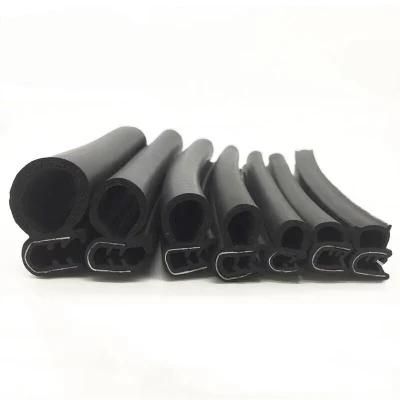 U Shape EPDM Rubber Sealing Strip with Metal for Auto/Bus Door