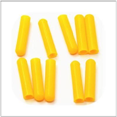 Yellow Silicone Cap Seal Excellent Heat Resistance Rubber Cap Seal for Valve and Pipe Seals