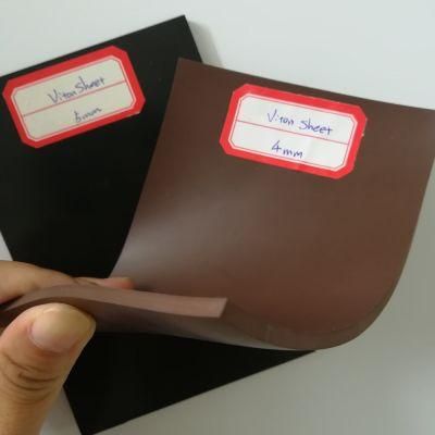 China Factory Smooth Finish FKM Sheet for Gaskets with 1m 1.2m Width
