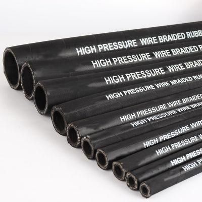 High Pressure Performance Wire Spiral Rubber Hydraulic Hose 4sp 4sh