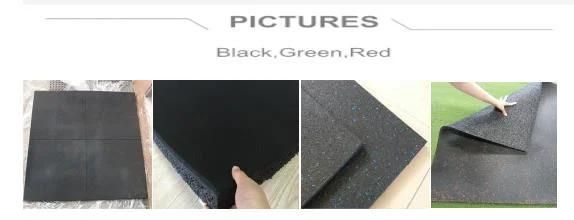 Square Gym Floor Mat/Wear-Resistant Gym Sport Rubber Tile
