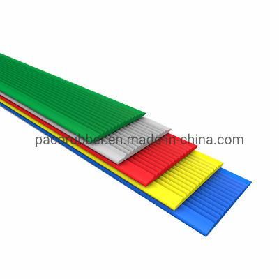 PVC Inserted Anti-Slip Stair Nosing Profile for Vinyl Floor