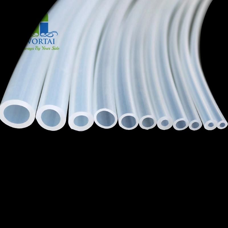Heat Resistance Transparent Braided Silicone Rubber Hose Tube