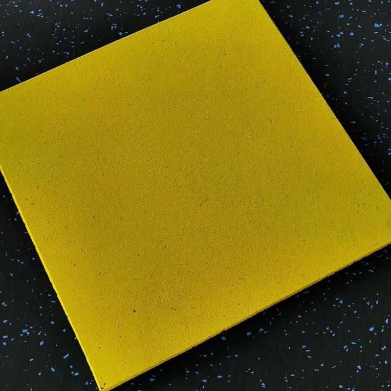 Fitness Antislip Safety Platform Rubber Floor Paver Tile