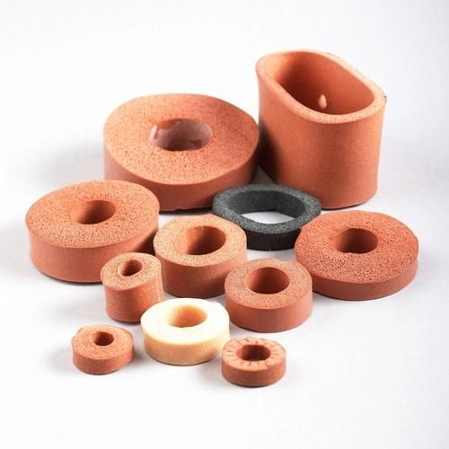 Close Cell Silicone Sponge Extrusion, Silicone Sponge Profil, Silicone Sponge Cord, Silicone Sponge Hose (3A1002)
