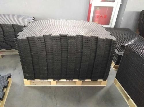 Interlocking Horse Stable Cow Stall Rubber Mat/ Animal Rubber Mat